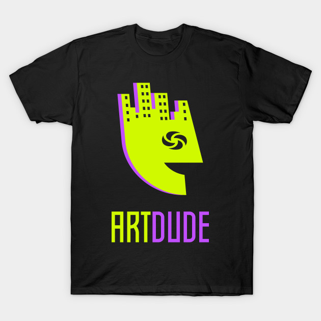 YourArtDude Logo In Yellow And Purple by yourartdude